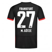 Dres Eintracht Frankfurt Mario Gotze #27 Preč 2024-25 Krátky Rukáv